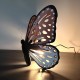 Ξύλινο χειροποίητο επιτραπέζιο φωτιστικό Πεταλούδα – Mood4Wood