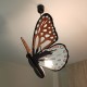 Ξύλινο χειροποίητο κρεμαστό φωτιστικό Πεταλούδα – Mood4Wood