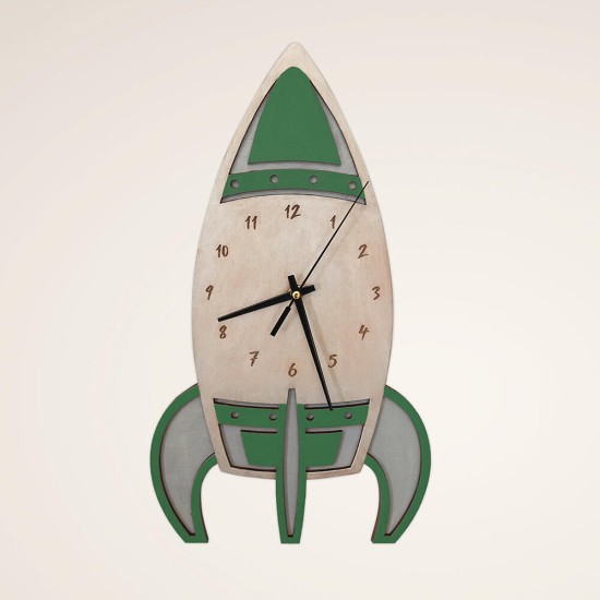 Ρολόι Τοίχου Πύραυλος