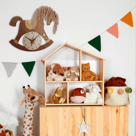 Ρολόι Tοίχου Αλογάκι