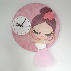 Ρολόι Τοίχου Μπαλαρίνα