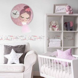 Ρολόι Τοίχου Μπαλαρίνα