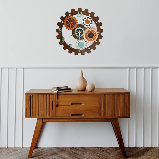 Ρολόι Tοίχου Γρανάζια
