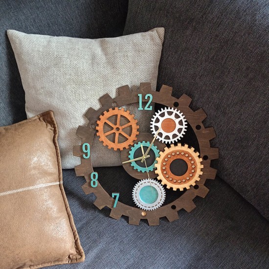 Ρολόι Tοίχου Γρανάζια