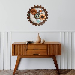 Ρολόι Tοίχου Γρανάζια