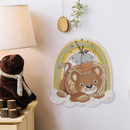 Ρολόι Τοίχου Λιοντάρι