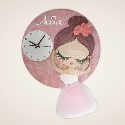 Ρολόι Τοίχου Μπαλαρίνα