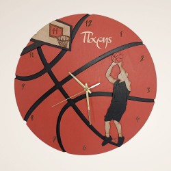 Ρολόι Τοίχου Μπάσκετ