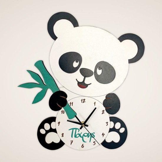 Ρολόι Tοίχου Panda