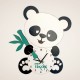 Ρολόι Tοίχου Panda