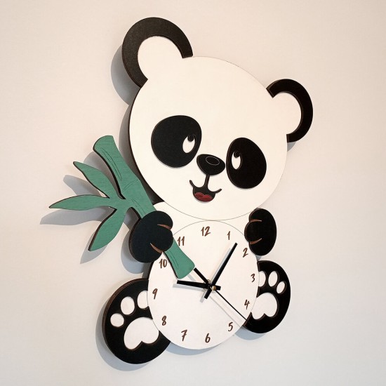 Ρολόι Tοίχου Panda
