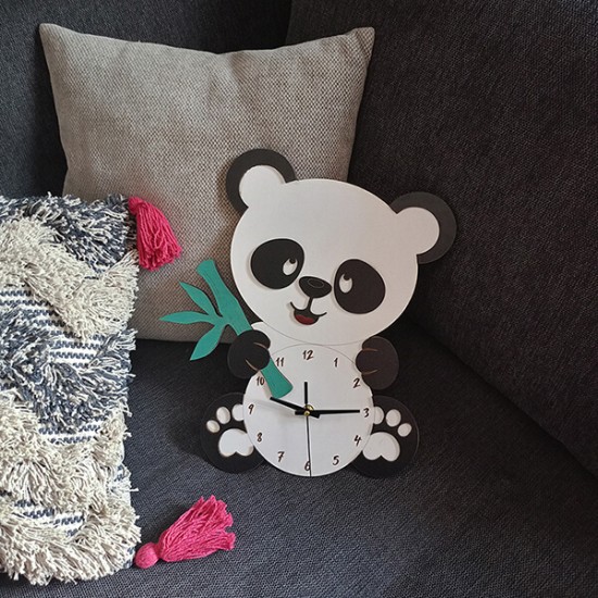 Ρολόι Tοίχου Panda