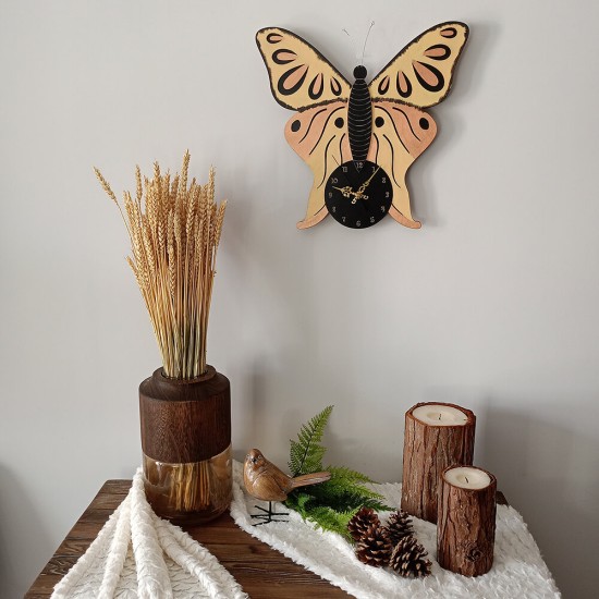 Ρολόι Τοίχου Πεταλούδα