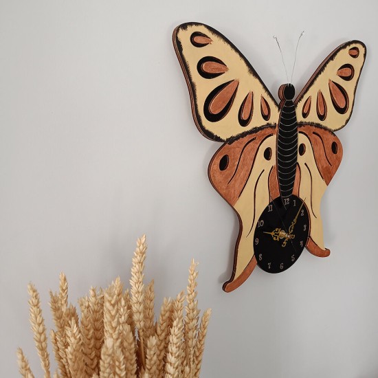 Ρολόι Τοίχου Πεταλούδα