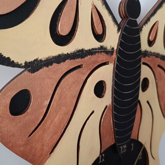 Ρολόι Τοίχου Πεταλούδα