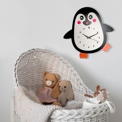 Ρολόι Τοίχου Πιγκουίνος