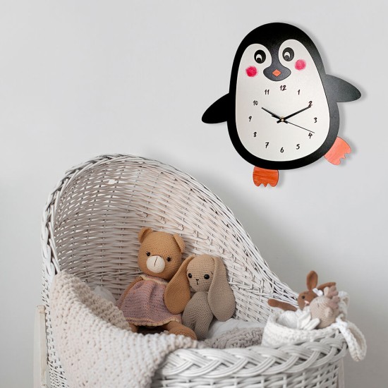 Ρολόι Τοίχου Πιγκουίνος