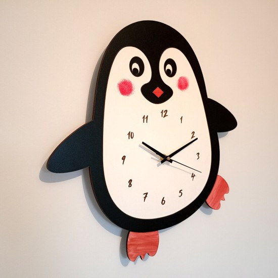Ρολόι Τοίχου Πιγκουίνος