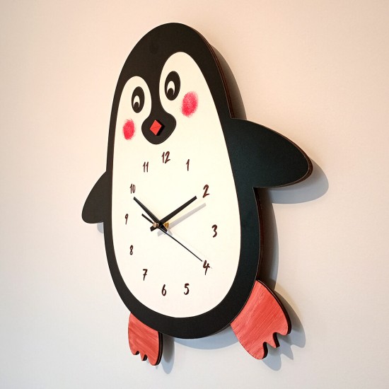 Ρολόι Τοίχου Πιγκουίνος