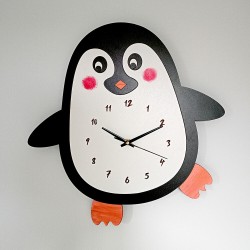 Ρολόι Τοίχου Πιγκουίνος