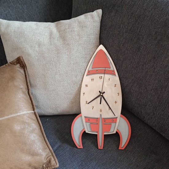 Ρολόι Τοίχου Πύραυλος