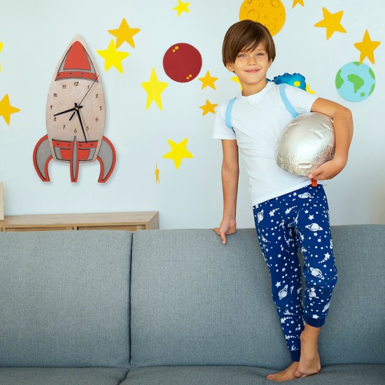 Ρολόι Τοίχου Πύραυλος