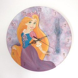 Ρολόι Τοίχου Ραπουνζέλ
