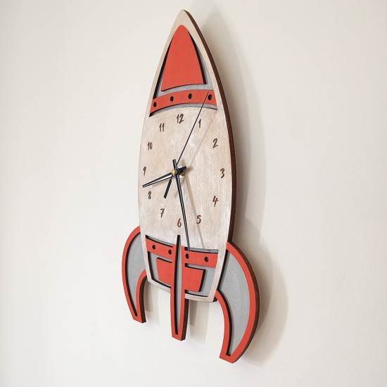 Ρολόι Τοίχου Πύραυλος