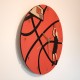 Ρολόι Τοίχου Μπάσκετ