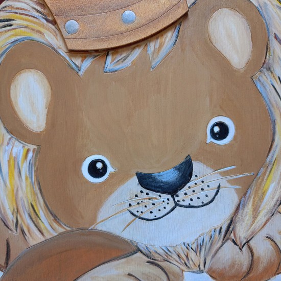 Ρολόι Τοίχου Λιοντάρι