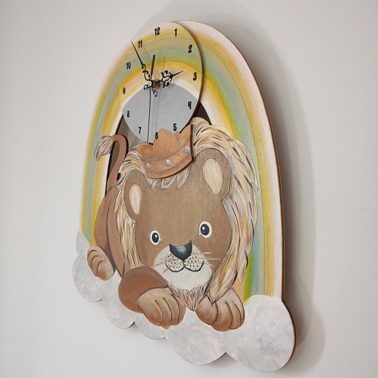 Ρολόι Τοίχου Λιοντάρι