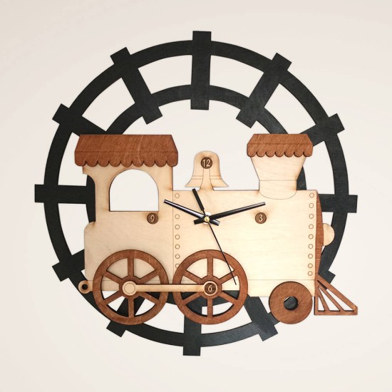 Ρολόι Τοίχου Τρενάκι