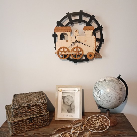 Ρολόι Τοίχου Τρενάκι