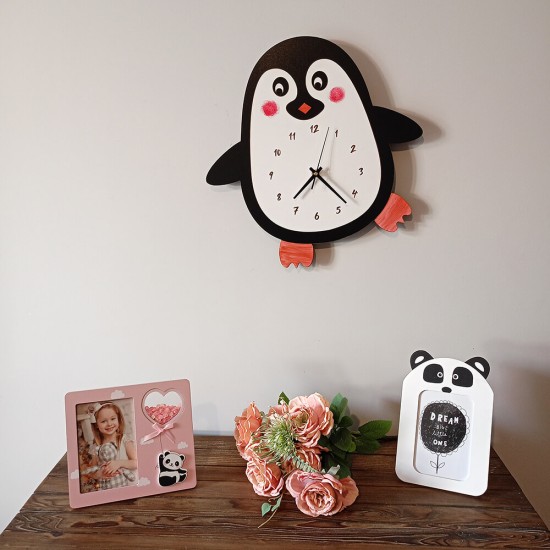 Ρολόι Τοίχου Πιγκουίνος